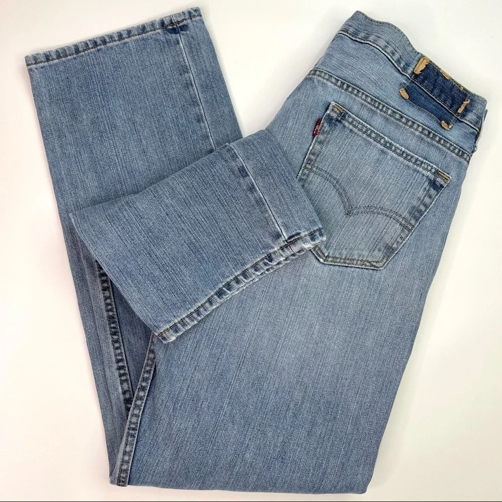 Distressed Levi’s 569 Vintage Style 35x32.5